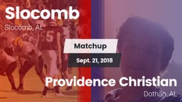 Matchup: Slocomb vs. Providence Christian  2018