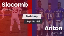 Matchup: Slocomb vs. Ariton  2018