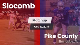 Matchup: Slocomb vs. Pike County  2018