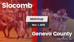 Matchup: Slocomb vs. Geneva County  2018