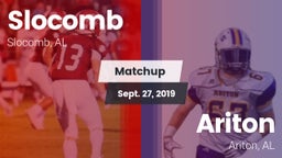 Matchup: Slocomb vs. Ariton  2019