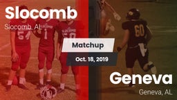 Matchup: Slocomb vs. Geneva  2019