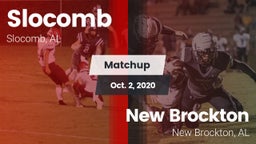 Matchup: Slocomb vs. New Brockton  2020