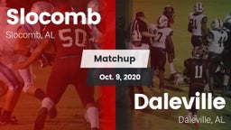 Matchup: Slocomb vs. Daleville  2020