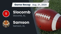 Recap: Slocomb  vs. Samson  2020