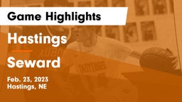 Hastings  vs Seward  Game Highlights - Feb. 23, 2023