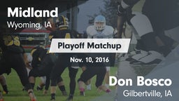 Matchup: Midland vs. Don Bosco  2016