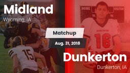 Matchup: Midland vs. Dunkerton  2018