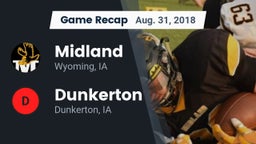Recap: Midland  vs. Dunkerton  2018