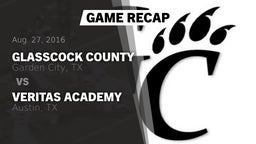 Recap: Glasscock County  vs. Veritas Academy  2016