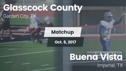 Matchup: Glasscock County vs. Buena Vista  2017
