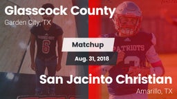 Matchup: Glasscock County vs. San Jacinto Christian  2018