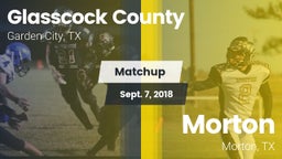 Matchup: Glasscock County vs. Morton  2018