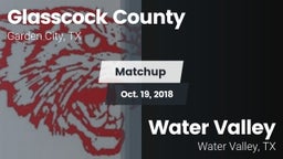 Matchup: Glasscock County vs. Water Valley  2018