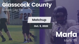 Matchup: Glasscock County vs. Marfa  2020