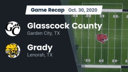 Recap: Glasscock County  vs. Grady  2020