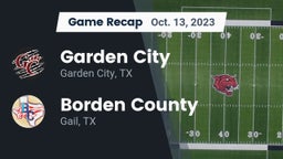 Recap: Garden City  vs. Borden County  2023