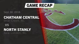 Recap: Chatham Central  vs. North Stanly  2016