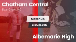 Matchup: Chatham Central vs. Albemarie High 2017