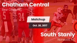 Matchup: Chatham Central vs. South Stanly  2017
