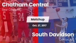 Matchup: Chatham Central vs. South Davidson  2017