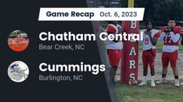 Recap: Chatham Central  vs. Cummings  2023