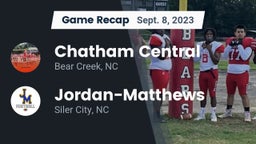 Recap: Chatham Central  vs. Jordan-Matthews  2023