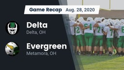 Recap: Delta  vs. Evergreen  2020