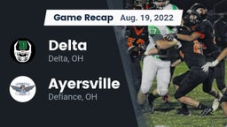 Recap: Delta  vs. Ayersville  2022