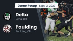 Recap: Delta  vs. Paulding  2022