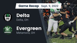 Recap: Delta  vs. Evergreen  2022