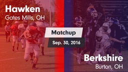 Matchup: Hawken vs. Berkshire  2016