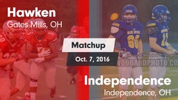 Matchup: Hawken vs. Independence  2016