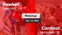 Matchup: Hawken vs. Cardinal  2016