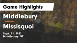 Middlebury  vs Missisquoi Game Highlights - Sept. 21, 2022