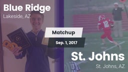 Matchup: Blue Ridge vs. St. Johns  2017