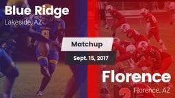 Matchup: Blue Ridge vs. Florence  2017