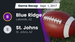Recap: Blue Ridge  vs. St. Johns  2017