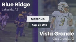 Matchup: Blue Ridge vs. Vista Grande  2018