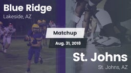 Matchup: Blue Ridge vs. St. Johns  2018