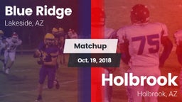Matchup: Blue Ridge vs. Holbrook  2018
