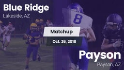Matchup: Blue Ridge vs. Payson  2018