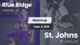 Matchup: Blue Ridge vs. St. Johns  2019