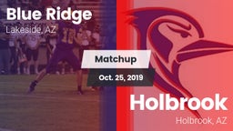 Matchup: Blue Ridge vs. Holbrook  2019