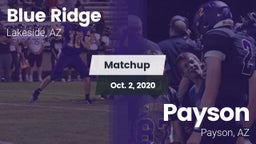 Matchup: Blue Ridge vs. Payson  2020