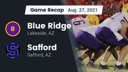 Recap: Blue Ridge  vs. Safford  2021