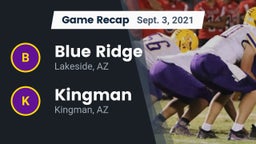 Recap: Blue Ridge  vs. Kingman  2021