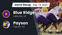 Recap: Blue Ridge  vs. Payson  2022