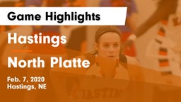 Hastings  vs North Platte  Game Highlights - Feb. 7, 2020