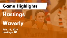 Hastings  vs Waverly  Game Highlights - Feb. 13, 2020